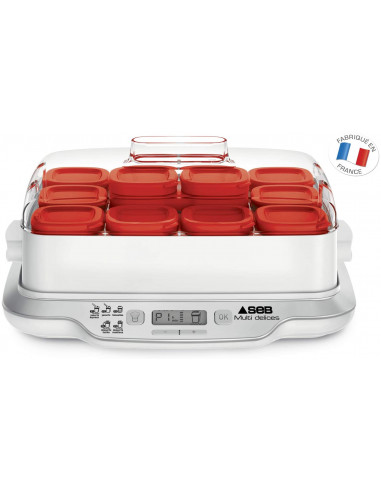 SEB YG661500 Yaourtière Multi-délices 12 pots