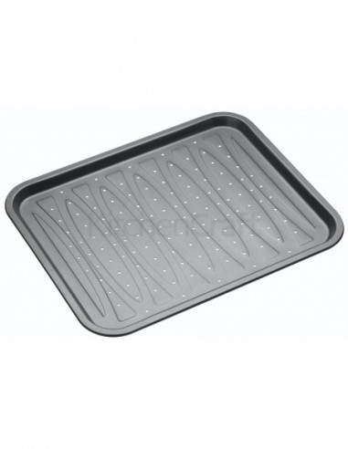 MasterClass KCMCHB25 Plat de cuisson antiadhésif perforé 39 cm