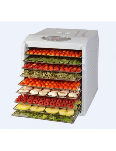 KitchenChef KYSS-333D Déshydrateur 9 plateaux avec minuteur