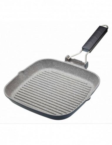 MasterClass MCMFHGP24 Cast Aluminium 24cm Grill Pan