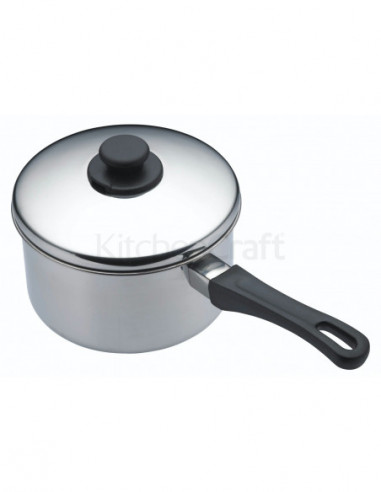 KitchenCraft KCXDSAU20 Casserole ultra-profonde en inox 20 cm