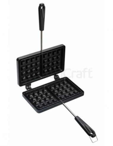 KitchenCraft KCWAFFLENS Non Stick Waffle Maker
