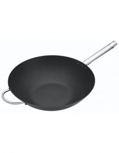 MasterClass MCCWOK3 Wok acier carbone 35,5 cm