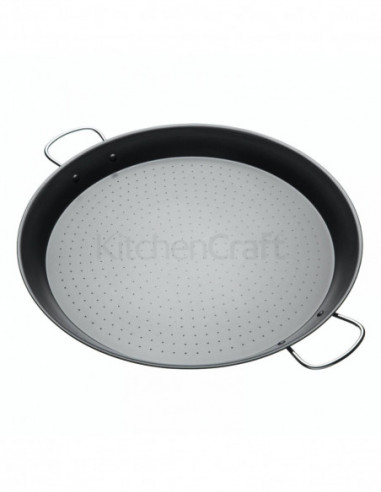 World of Flavours  KCPAELLA46NS Poêle à paella 10 à 12 personnes 46 cm
