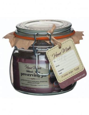 Home Made KCLP550 Bocal de conservation 500 ml