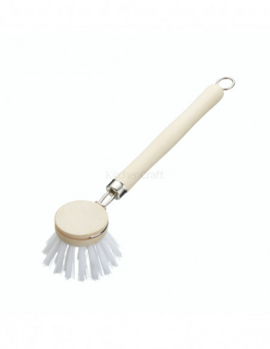 KitchenCraft KCDBRUSHWDRD Brosse à vaisselle en bois