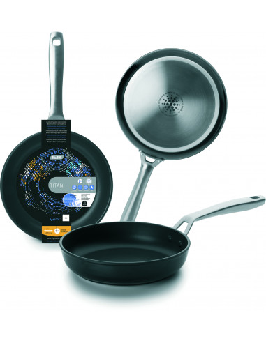 ibili 465020 Poêle durabilité Titan 20 cm