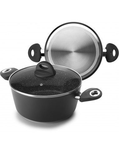 ibili 440428 Marmite Natura avec son couvercle 28 cm