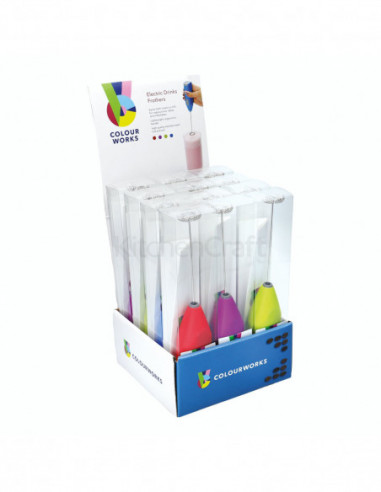 Colourworks CWFROTHDISP12 Mousseur à lait
