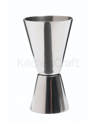 BarCraft KCBCJIG Doseur cocktail double inox 25 ml 50 ml