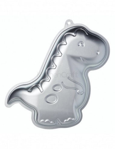 Sweetly Does It SDICPANDINOSAUR Silver Anodised Dinosaur Shaped Cake Pan
