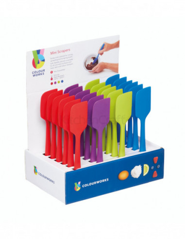 Colourworks CWMINISPATDISP Mini spatule silicone