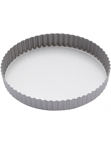 KitchenCraft KC2BK17 Moule à tarte quiche antiadhésive à base amovible 24,5 cm