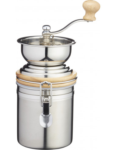 Le’Xpress KCLXGRINDSS Moulin à café traditionnel Design rétro élégant