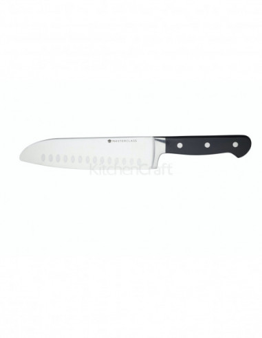 MasterClass MCSAFETYSANT Couteau 18 cm  Santoku pointe arrondie
