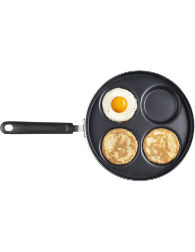 ibili 406604 Crépière 4 mini crêpes