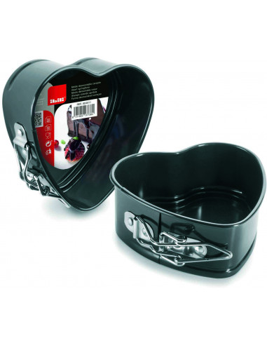 ibili 824511 Moule démontable forme coeur 11 cm
