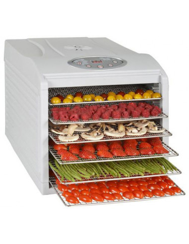 KitchenChef KYS-333B Déshydrateur 6 plateaux avec minuteur