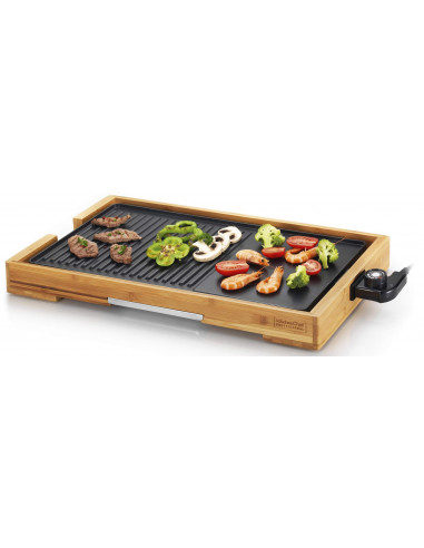 KitchenChef KCWOOD PLA2000 Plancha caisson en bambou