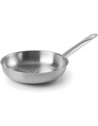 Lacor 51632 Poêle Chef inox 32 cm épaisseur 1 mm