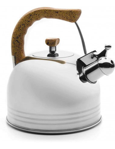 Lacor 68629 Bouilloire sifflante inox 3 litres