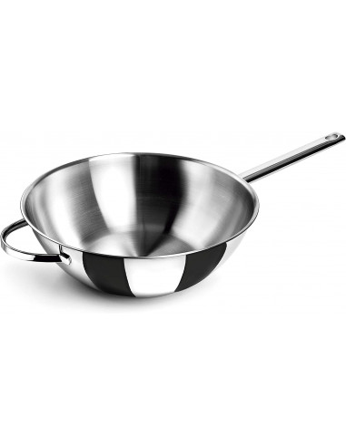 Lacor 79830 Wok inox 30 cm 18/10