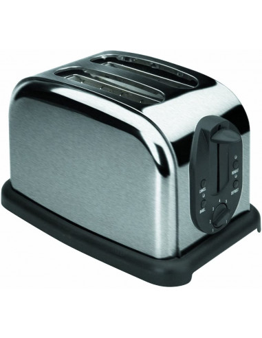 Lacor 69062 Grille pain inox Style Rétro 2 Tranches de Pain
