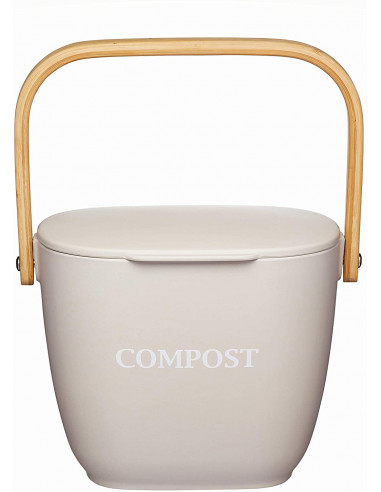 Natural Elements NECOMP  Petit compost Eco-Friendly Bambou
