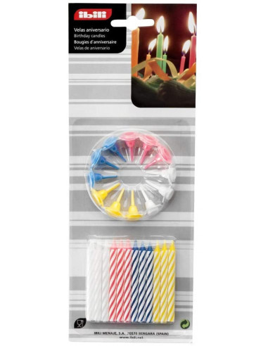 ibili 756200 Bougie anniversaire 24