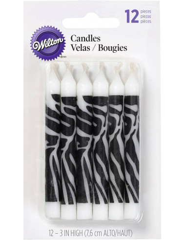 Wilton  2811-1106 Bougie Zèbre