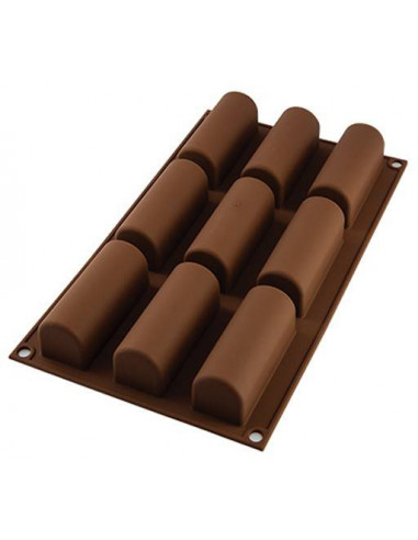 Silikomart 26.130.77.0065 Moule silicone 9 mini bûche
