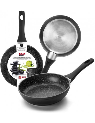 ibili 440030 Poêle Natura façon pierre 30 cm