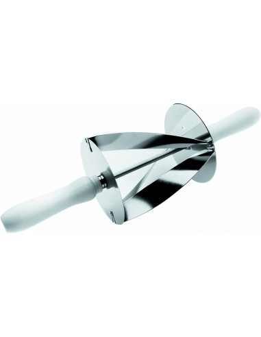 ibili 787710 Rouleau coupeur croissant inox