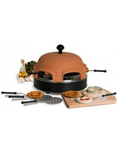 PizzaDom 1936-4/6 Four à mini pizza 36 cm électrique 900 W
