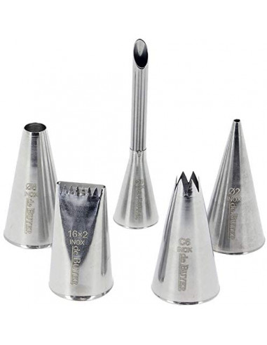 de Buyer 2114.05 Douilles inox set de 5