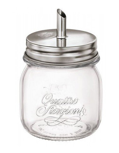 Quattro Stagioni 357750EAL1219 Bocal miel sucrier 25 cl