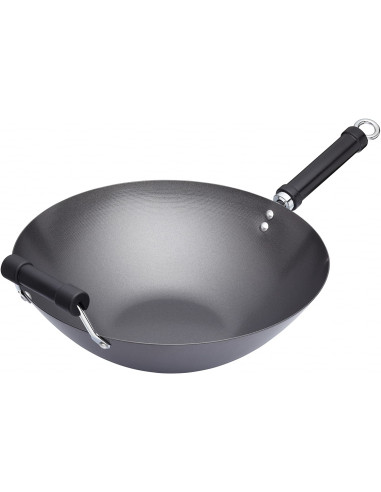 World of Flavours KCOR4  Grand wok Oriental antiadhérent 35,5 cm