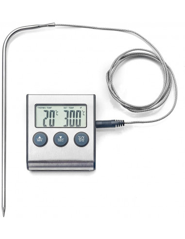 ibili 743405 Thermomètre à sonde et minuteur