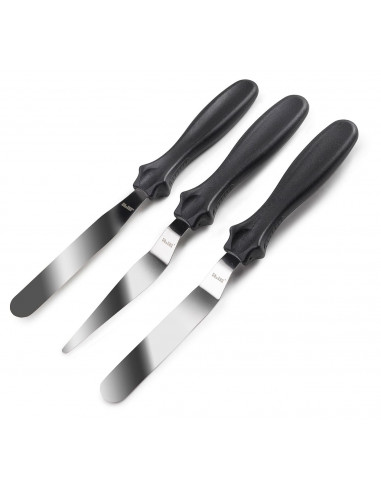 ibili 738000E Mini Spatule  lot de 3