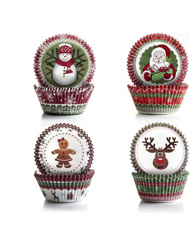 ibili 735911 Caissette Noël lot de 100