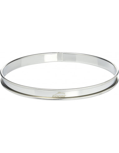 Lacor 68120 Cercle à tarte inox 20 x 2,2 cm