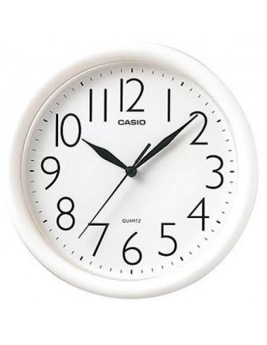 Casio IQ-01S-7DF Horloge ronde blanche