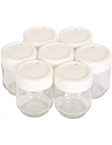 Moulinex A14A03 Pot yaourtière lot de 7 pots