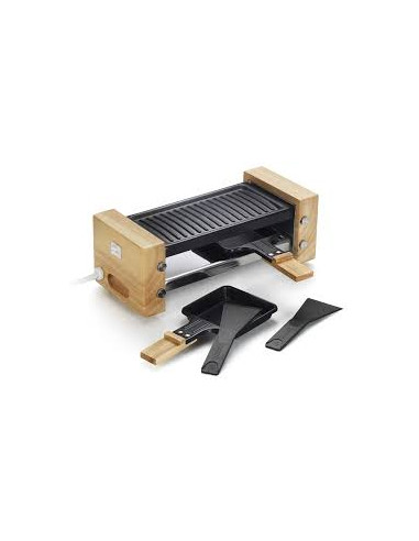 KitchenChef WOOD DUO Raclette Grill Bois 2 personnes