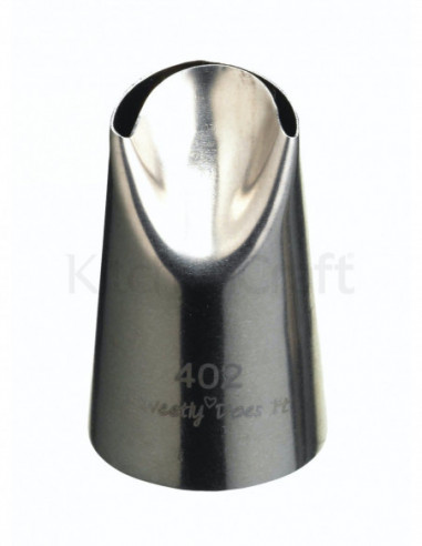 Sweetly Does It SDINOZMED06 Medium Ruffle Icing Nozzle