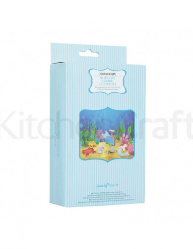 Sweetly Does It SDICCUNDERSEA 3D Sea Life Cookie Cutter Set