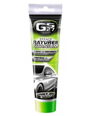 GS27 CL150141 Efface rayures Titanium 150g