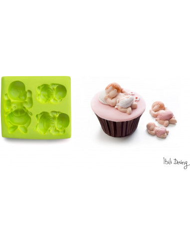 ibili 872201 Empreinte 3D bébé Silicone