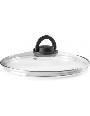 ibili 970932 Couvercle en verre 32 cm poignée pliante