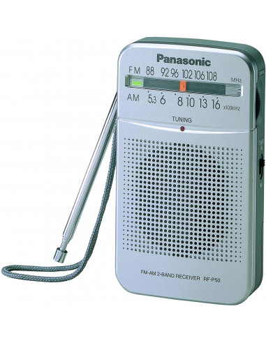 Panasonic RF-P50DGC-S Radio de poche à pile